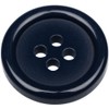 Pack of 12 Dark Navy Blue Sew on 18mm Round