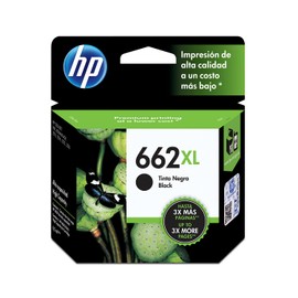 Cartucho de tinta HP 662XL negra Original (CZ105AL)