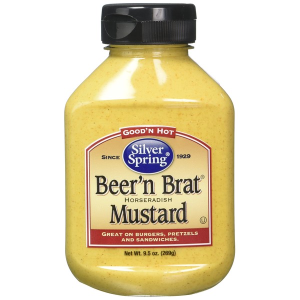 Silver Springs Mustard Beer & Brat, 9.48 Ounce (Pack of 2)