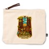 Yosemite National Park, California, Forest, Geometric, 100% Cotton Zipper Pouch,
