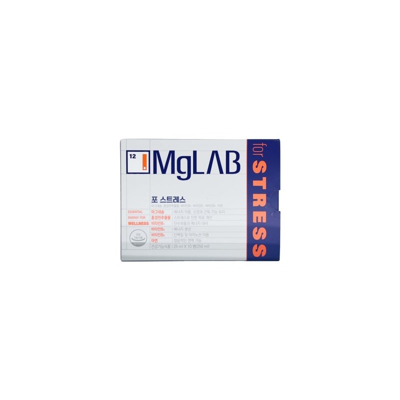 BORALIVING Maglab Magnesium Recommendation for Stress 25ml x 10 pieces