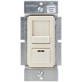 Leviton IllumaTech Dimmer Switch for Incandescent Bulbs, IPI10-1LZ, White