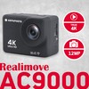 AgfaPhoto Realimove AC9000-30M Waterproof Digital Action Camera (True 4K, ICE