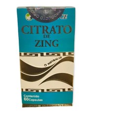Citrato De Zinc 60 Caps Natural Ce Original 100 Natural                                                                                               