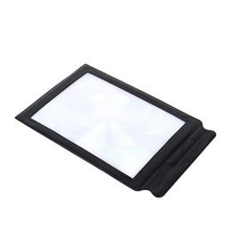 Hoja de Aumento de página, Lupa 3X Lupa de Lectura de página Completa Plana Lupa de Lectura, Lupa Extra Grande de tamaño A4 para Ancianos y Personas c