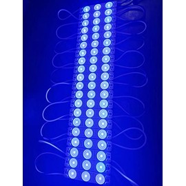 AC 110V LED Module Blue 1.5W Decorative Light for Letter Sign Advertising Signs with Tape Adhesive Backside (100pcs Pack)