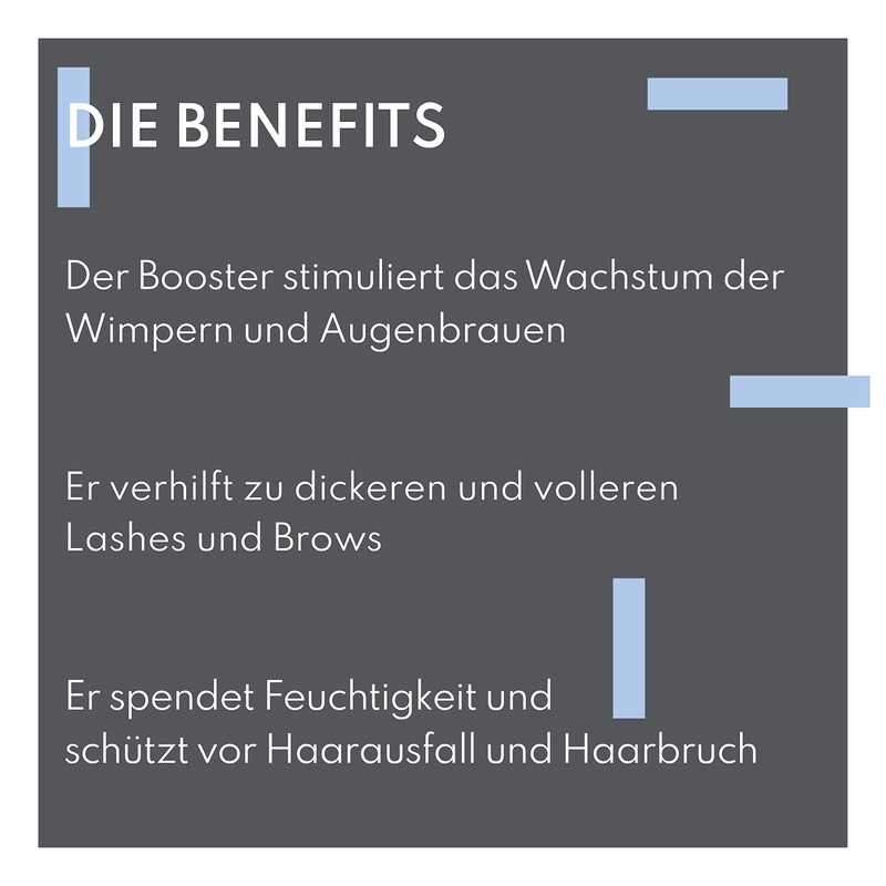 Augenmanufaktur Lash & Brow Booster - Eyelash and Eyebrow Serum