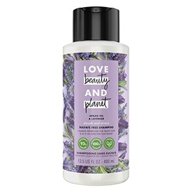 Love Beauty and Planet Shampoo for Unisex, Argan Oil and Lavender, 13.5 Ounce
