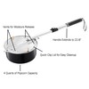 Campfire Popcorn Popper - Old Fashioned Popcorn Maker with Telescoping