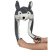 JOYHY Children's Adult Plush Hat Ear Moving Ear Flap Hat