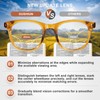 OuShiun Photochromic Progressive Multifocus Reading Glasses No Line Multifocal Reader