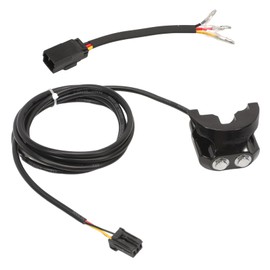 1" Handlebar Air Ride Switch Controller Kit Compatible for 2015-2021 Touring Road Glide FLTRX FLTRU and Sportster with Aero, Aero-A Repace# 0616-0207 with Three Color Wire Connector