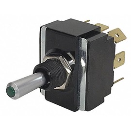 Toggle Switch, Number of Connections: 8, Switch Function: On/Off/On, 20A @ 12V AC Contact Rating