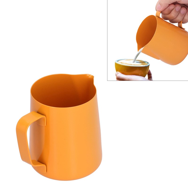400 ml Stainless Steel Milk Jug Frothing Jug Coffee Milk