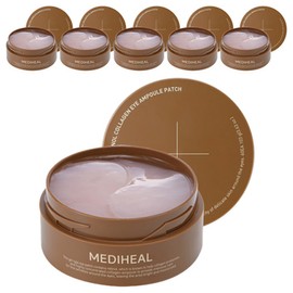 Mediheal Retinol Collagen Eye Ampoule Patch, 60 patches, 6 packs / 메디힐 레티놀 콜라겐 아이 앰플 패치, 60매, 6개