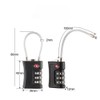 TSA Suitcase Lock, TSA Lock Suitcase with Additional Luggage Tag,
