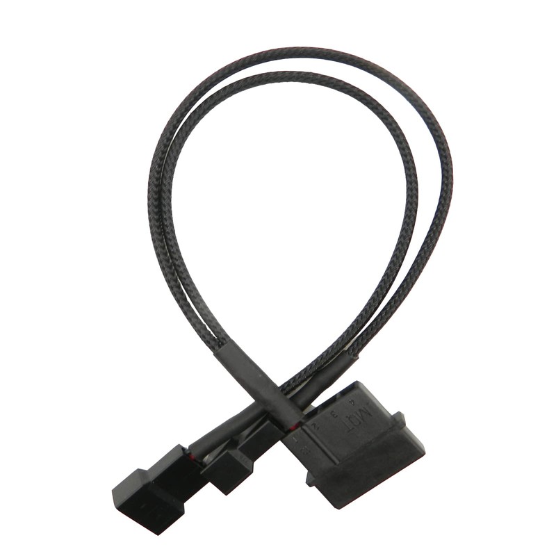 FBHDZVV 2Pcs 4 Pin PWM Fan Splitter Adapter Cable, 4pin