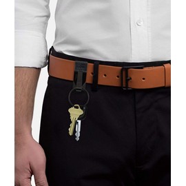 Lucky Line The "Original" Secure-A-Key Slip-On for WIDE BELTS, Black (4701)