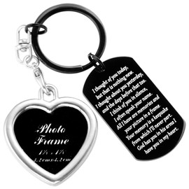 HUTIMY Loss of Husband Sympathy Gift Keychain for Wife Gifts for Loss of Sister Brother Berevment Jewelry Memory Keychain