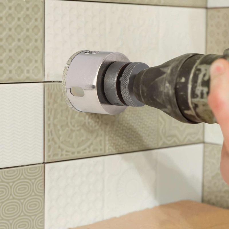 HLOFIZI 1-1/2 Inch Diamond Hole Saw 1.5” Tile Hole Saw