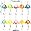Njord Kalastus Messeneuheit 2025 Wing Spoons Forelle Set 4,5g UV