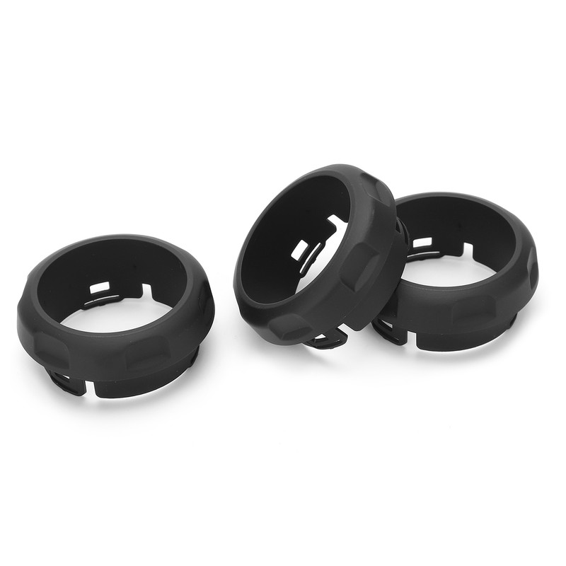 3pcs Air Conditioning Switch Knob Covers Rings Replacement for Land