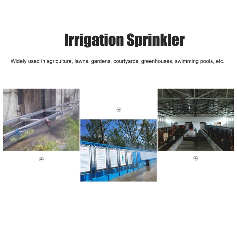 50Pcs Single Outlet Sprinkler with 50Pcs Inner Cone Large Single