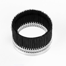 FoxAlien 69mm Diameter Dust Shoe Brush Replacement for CNC Milling Machine, Compatible with 52mm Spindle Motor and 65mm Router, Hose Diameter 38mm