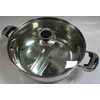 HCX 32 cm Shabu Shabu Dual Sided Hot Pot With