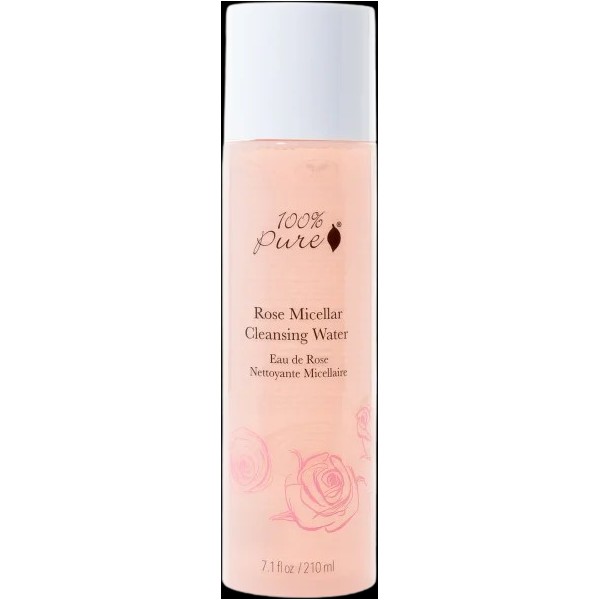 100% Pure Rose Micellar Cleansing Water, 210 ml