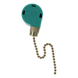 iuniq Ceiling Fan Switch,1.97 x 1.18 x 0.39 Inches Control Switch ZE-268S6 Brass Durable 3 Speed 4 Wire Fan Switch Easy to Use Fan Replacement Parts For Ceiling Light