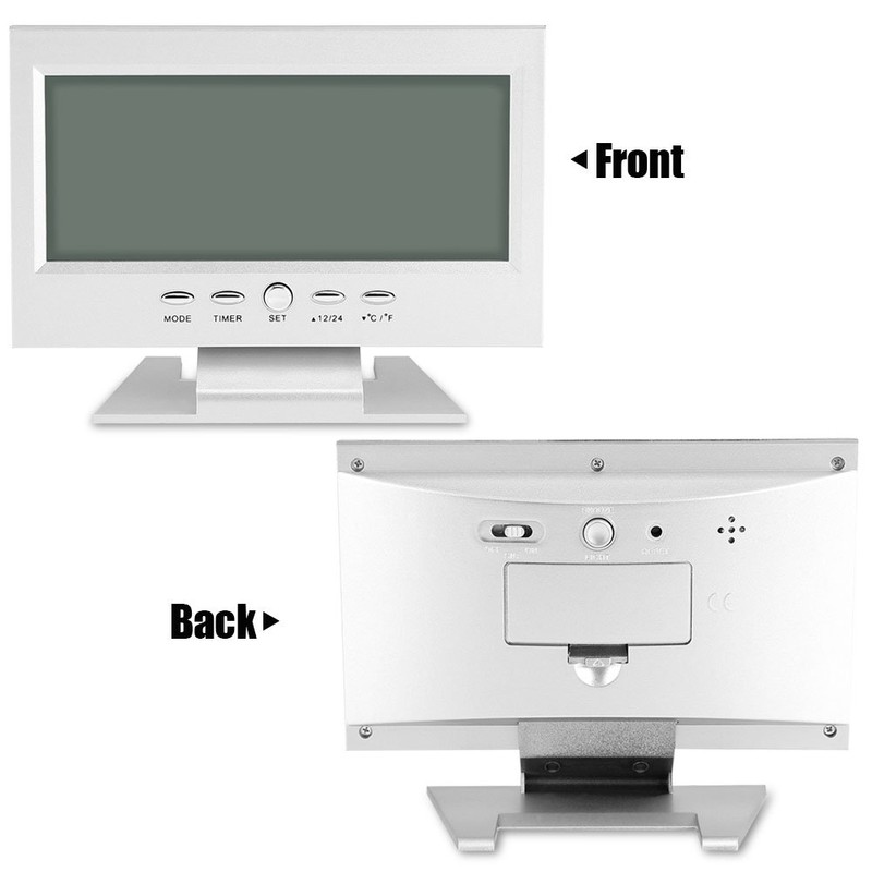 LCD Display Digital Sound Sensor Tisch Schreibtisch Wecker mit Smart
