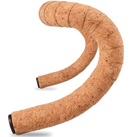 SPR5-C Bicycle Drop Handlebar Tape Road Bike EVA + Cork with End Plug Left and Right Set