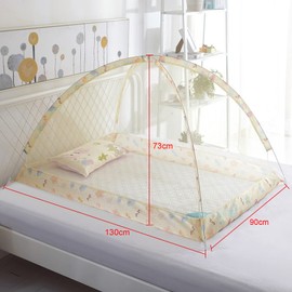 Crib Mosquito Net Breathable Crib Netting Canopy Universal Size Crib Tent Foldable Protection Mesh Net Cover Arched Crib Bug Netting Full Cover Easy Installation