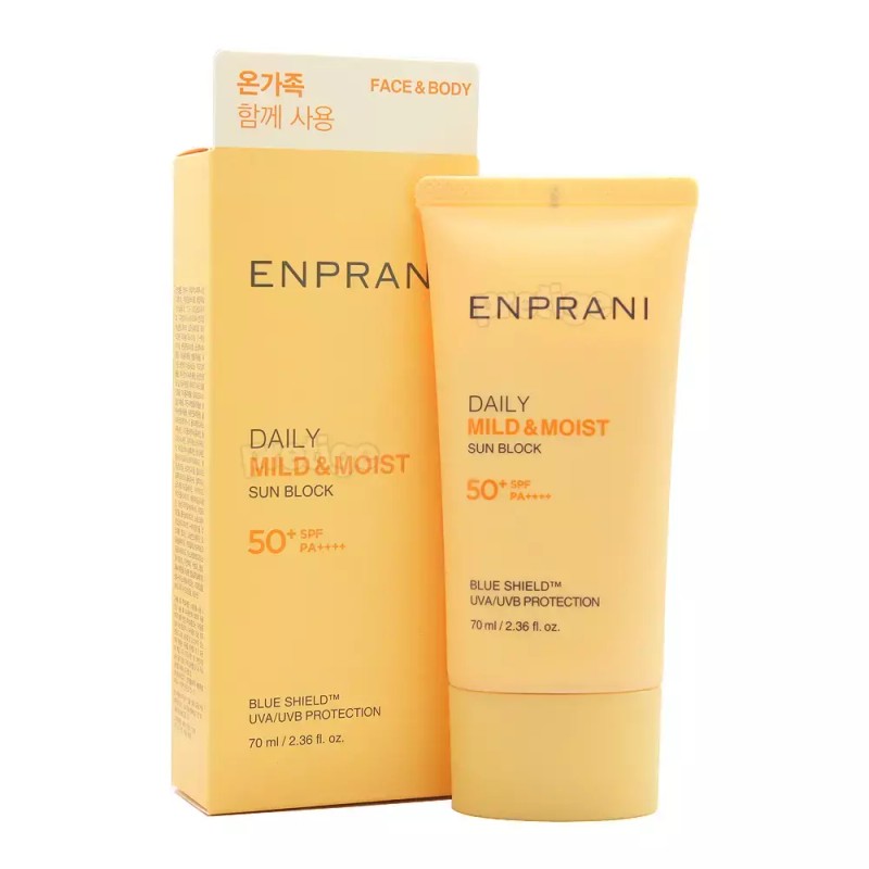 Enprani 엔프라니 선크림-데일리/선스틱/알로에/실키핏_선택 [데일리 120ml] Enprani Sunscreen - Daily/Sunstick/Aloe/Silky Fit_Choice