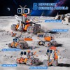 Smart Programmable Robot for Kids 8-12, 5-in-1 STEM Building Robot