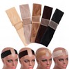 2PCS Elastic Wigs Grip Headband,Velvet Wig Grips Band,Adjustable Non Slip