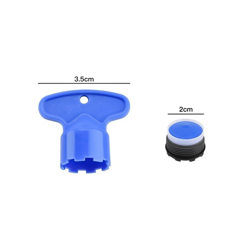 Sarini 10PCS Tap Aerator Kit M18.5 Mm Plastic Cache Recessed