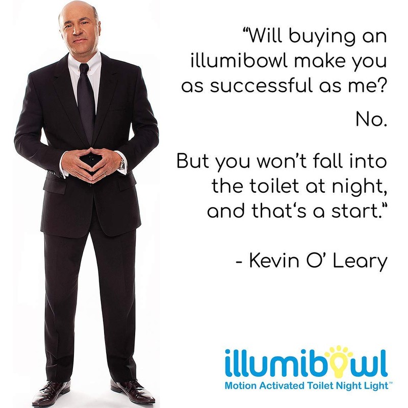 IllumiBowl Toilet Night Light (As Seen On Shark Tank) Motion
