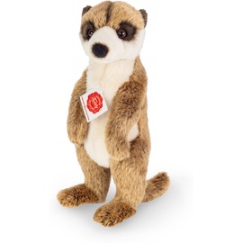 Teddy Hermann 92655 Meerkat Standing 29 cm, Cuddly Toy, Plush Toy