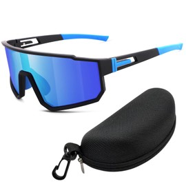 Omnikryp Cycling Glasses, Quick Glasses, Sports Sunglasses, UV380 Protection, Sports Glasses for Men, Women, Sports Glasses for Bike, MTB, Fishing