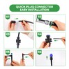 Drip Irrigation Kit, Quick Connector Garden Watering System, Automatic Irrigation