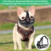 Huybaa Muzzle for French Bulldog, Short Snout Dogs, Breathable &