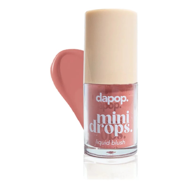 Rubor Líquido Larga Duración Mini Blush Dapop Clementine Tono Del