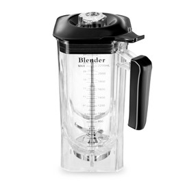 80 OZ Container Blender Pithcer Jar with Blade Replacement for WantJoin K90, CRANDDI K90 and Senlee B-90A Food-Grade BPA-Free Pitcher