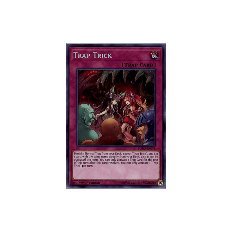 Yu-Gi-Oh! - Trap Trick - SOFU-EN078 - Soul Fusion -