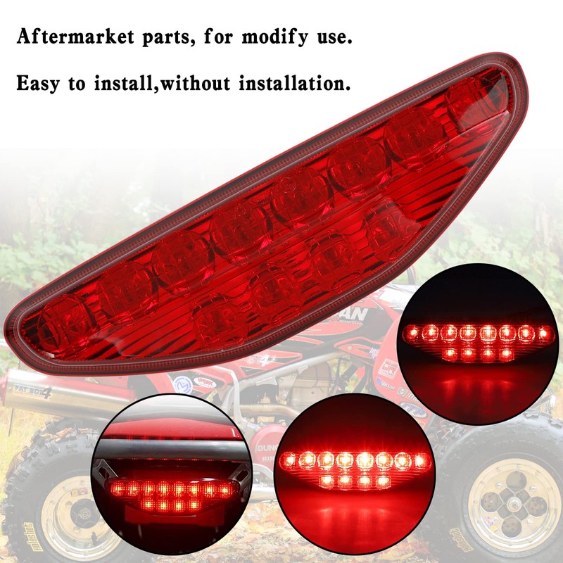 VIPIH LED Tail Light Rear Brake Taillight For HONDA TRX450R