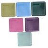 DOITOOL 6Pcs Mini Self Healing Cutting Mats for Handicrafts Durable