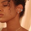 Fettero Ear Cuff Earrings, Set of 2, 14K Gold Plated