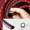 Tuokay, 10 m EPDM Rubber Car Door Seal, 10 mm